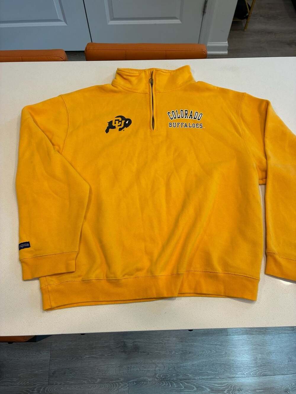 JanSport Colorado Buffaloes Quarter Zip Pullover L